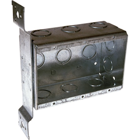 RACO Electrical Box, 47.8 cu in, Wall Box, 3 Gangs, Steel 686